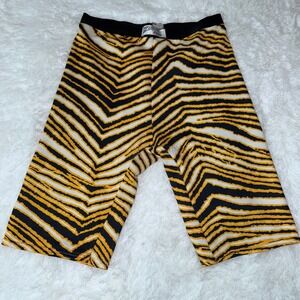 BIKE Athletic Zebra Print Bike Shorts Women's Sz M‎
